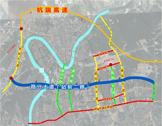 站二西延桥梁工程完成主桥合拢