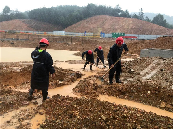 灾后清理快速到位，重点项目及时复工——城投集团快速应对灾情