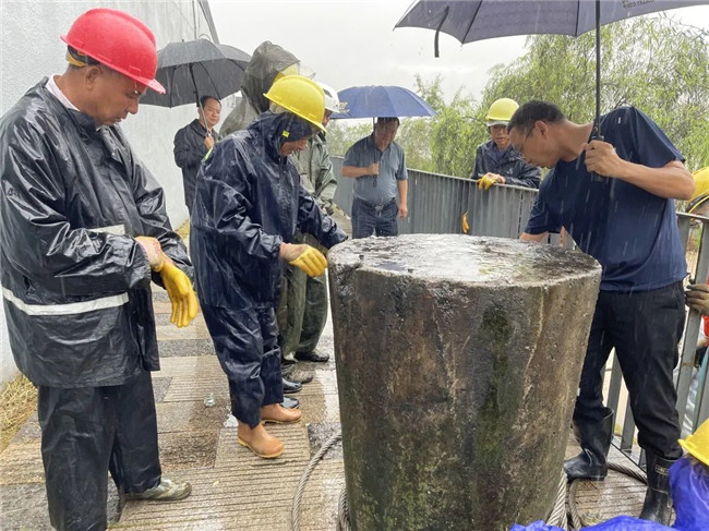 市城投集团扎实做好防汛各项工作