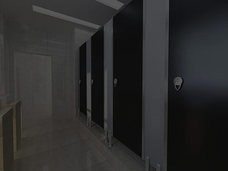 Notes on the installation of toilet partition